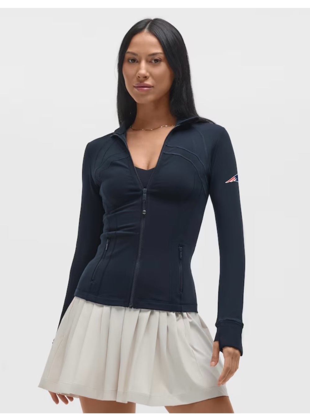 lululemon athletica New England Patriots Define Jacket in True Navy size 8